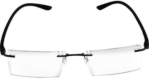 Jodykoes Premium TR Side Rimless Rectangle Frame (Black) view 2