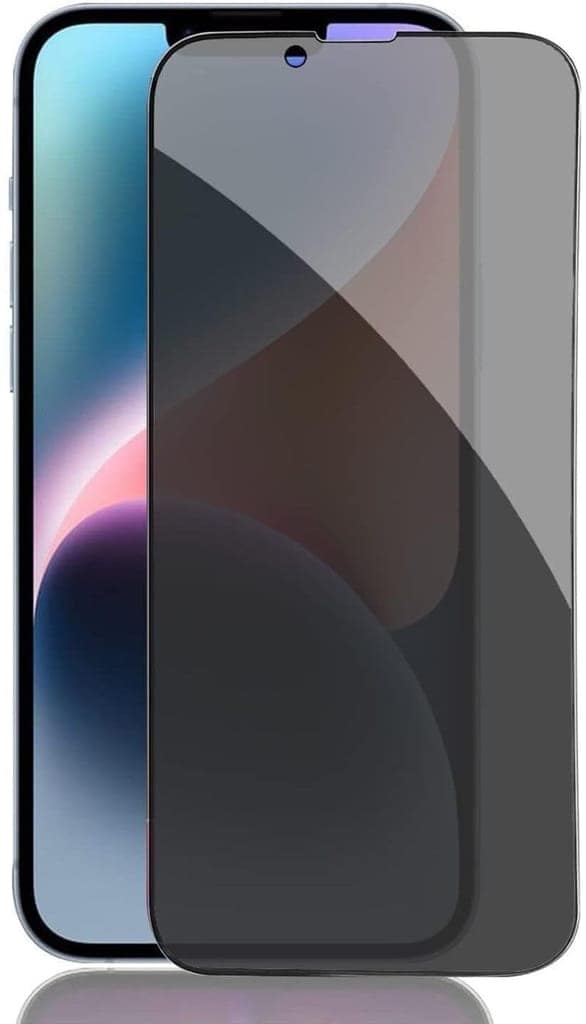 PLUGTECH Advanced Tempered Glass With Anti-Explosion 9H Hardness Edge-To-Edge Coverage Screen Guard for iPhone 13