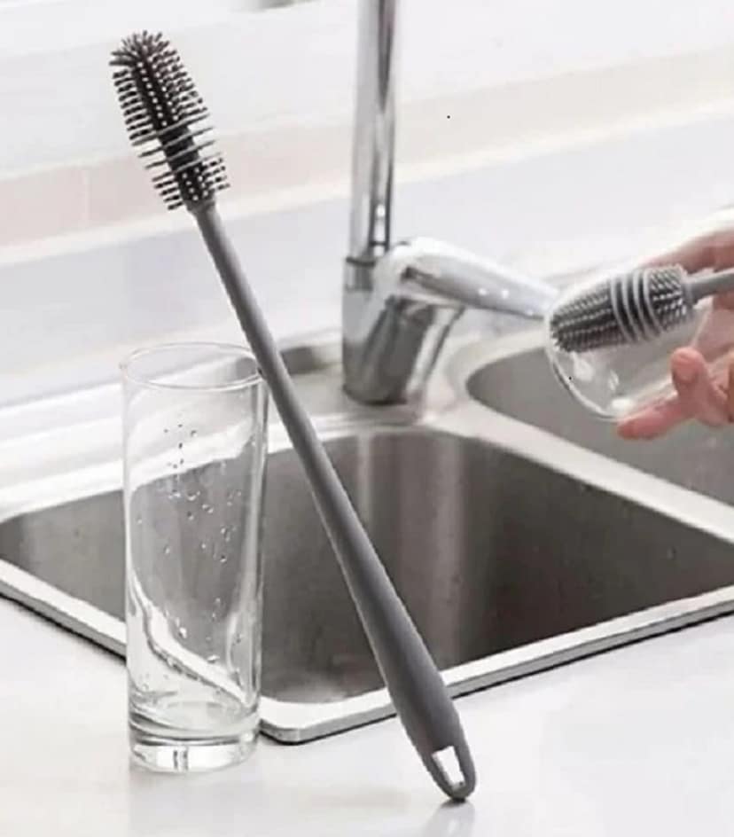 Bottle Cleaning Brush with Handle for Kitchen & Baby Bottles view 2