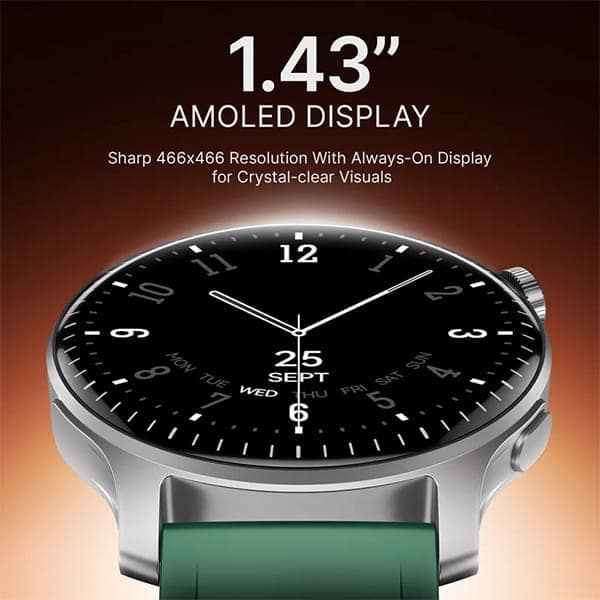 boAt Ultima Prime Smartwatch with 1.43" AMOLED Display view 2