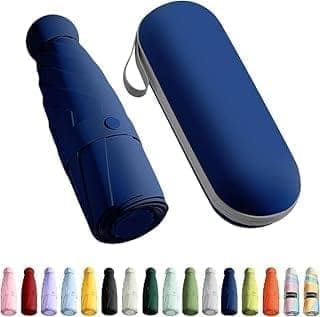 6-Rib Compact Mini Parasol Travel Umbrella