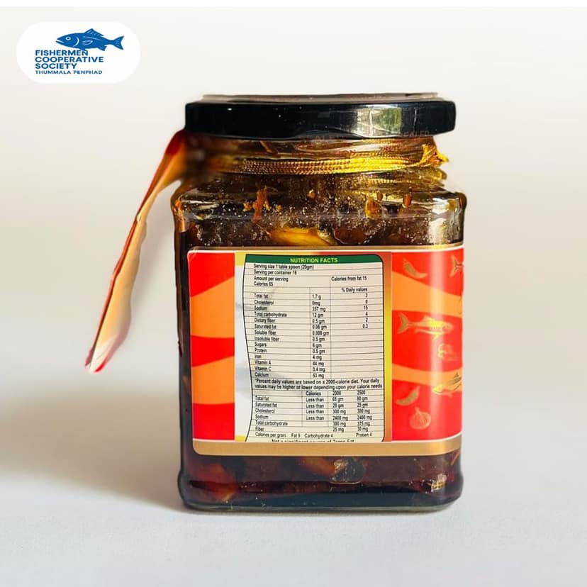 Thummalapenphad Fish Pickle - Authentic Flavor 300gm view 2