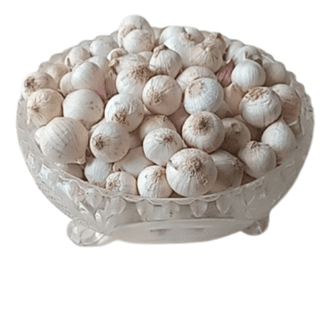 AMMUSCO Premium Single Clove Garlic – Natural Solo Garlic Bulbs for Cooking, Pickle & Herbal Use