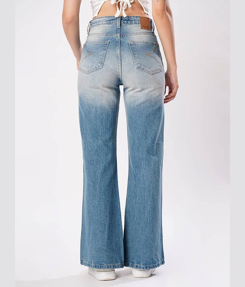 Bene Kleed Women Bootcut Waist Jeans view 4