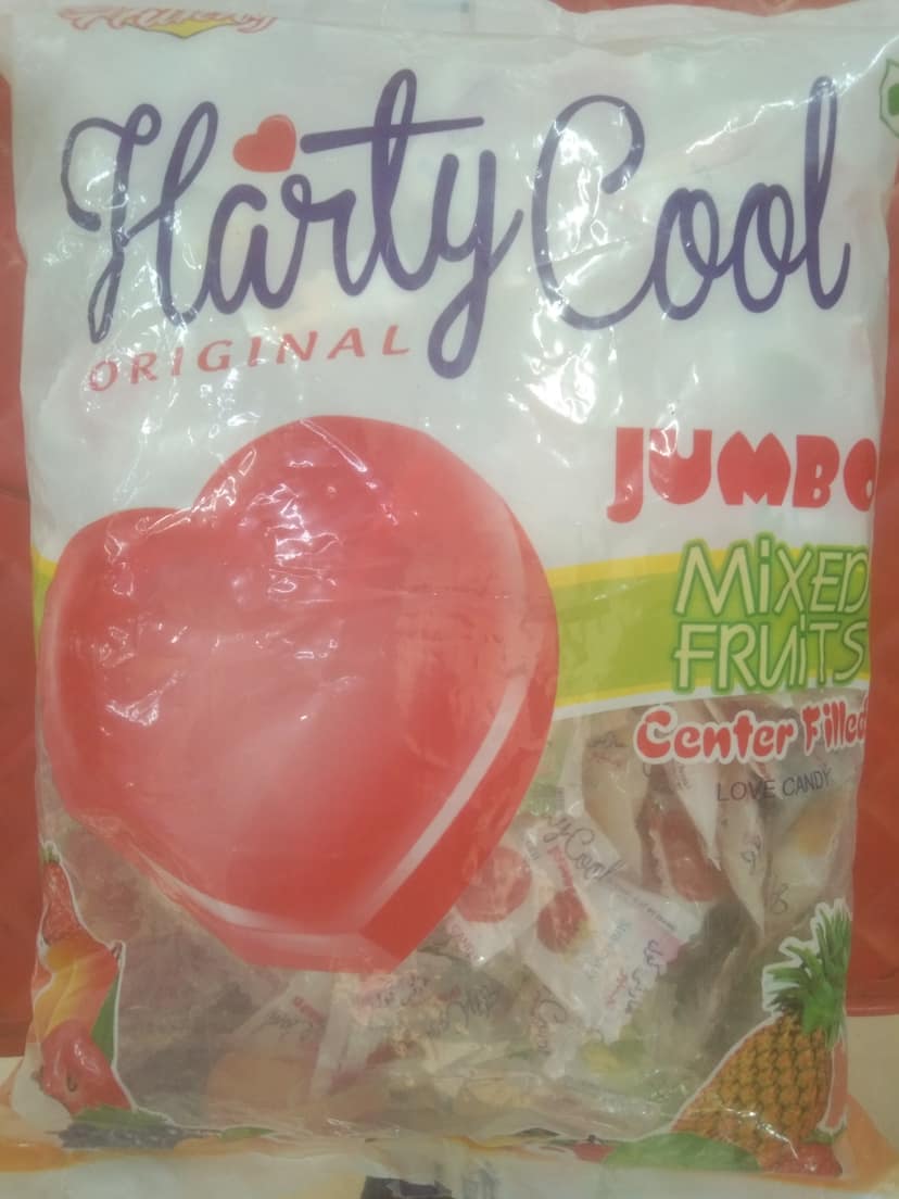 Hunny Harty cool Jumbo Mixed Fruits Center file Love candy