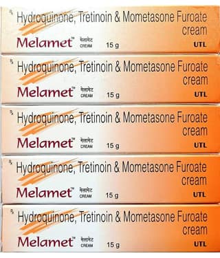 Melamet Face Cream 15 Gm (Pack Of 5)