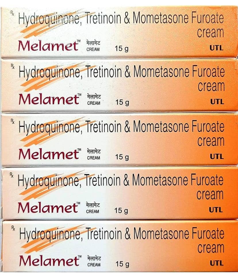 Melamet Face Cream 15 Gm (Pack Of 5)