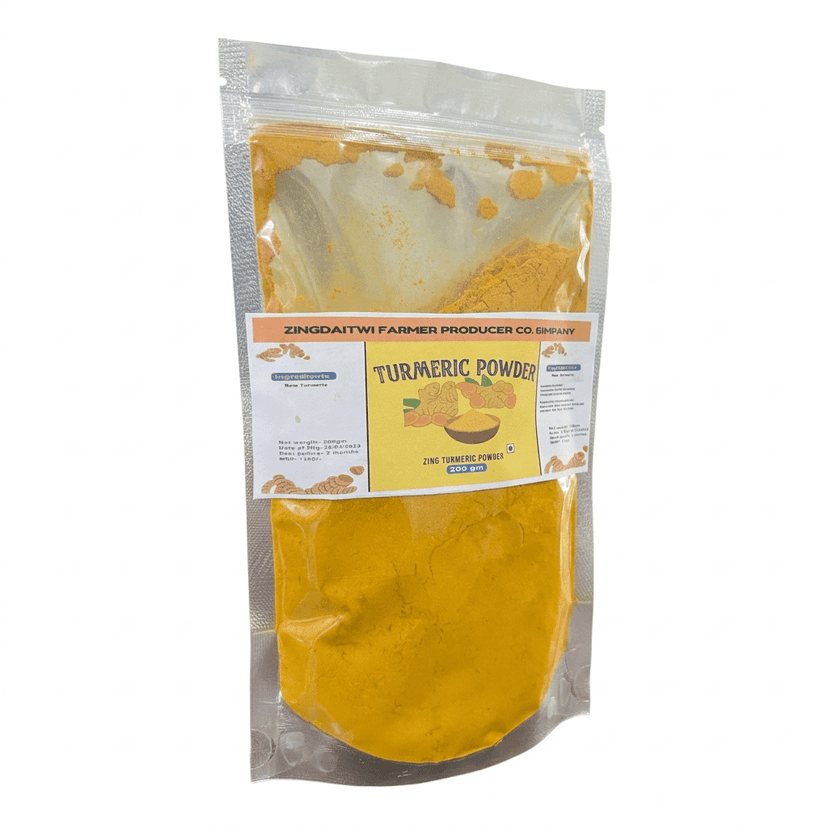 Turmeric powder / Haldi powder 200 gram view 3