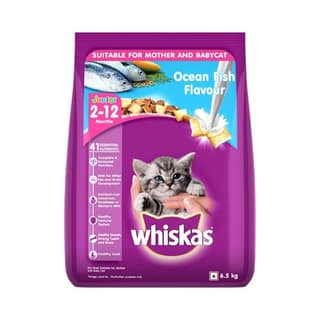 Whiskas Ocean Fish Flavor With Milk 6.5 Kg