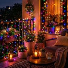 Multicolor Fairy Lights for Decoration | 360° Decorative Diwali Lights for Home Decor, Mandir, Pooja Room, Christmas, Festival & Diwali Decoration