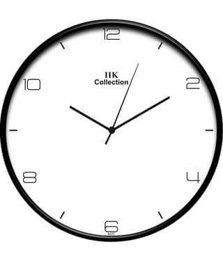 IIK COLLECTION - Circular Analog Wall Clock