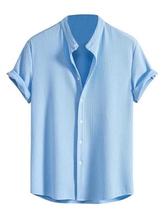 GRECIILOOKS Men's Polycotton Regular Fit Casual Shirt