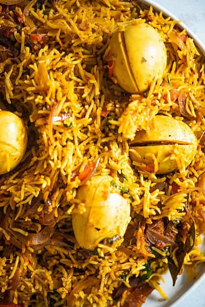 Egg biryani [6 person]