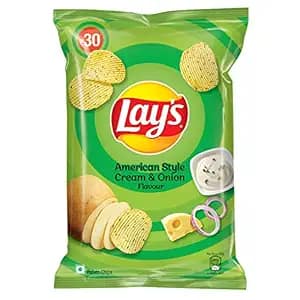 Lays American Style Cream & Onion - 78 g