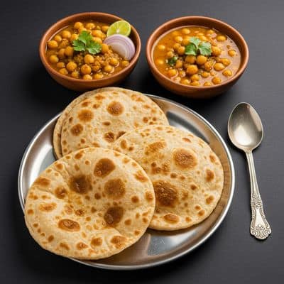 3 Chapathi Chole