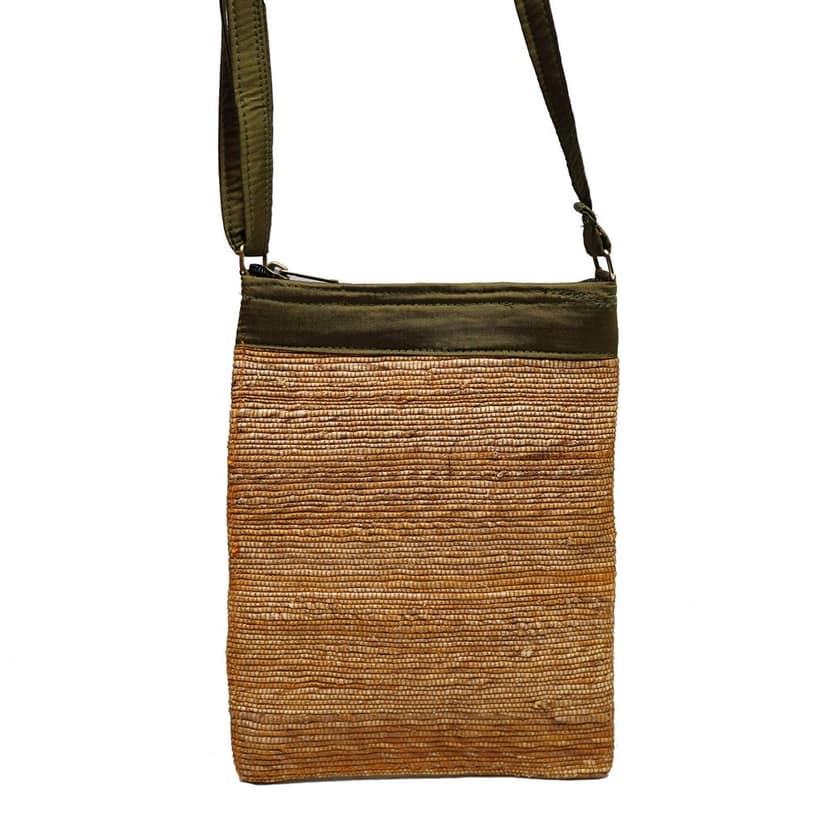 Banana Fiber Cross Body Bag (1SGAUTLKA02982) view 3