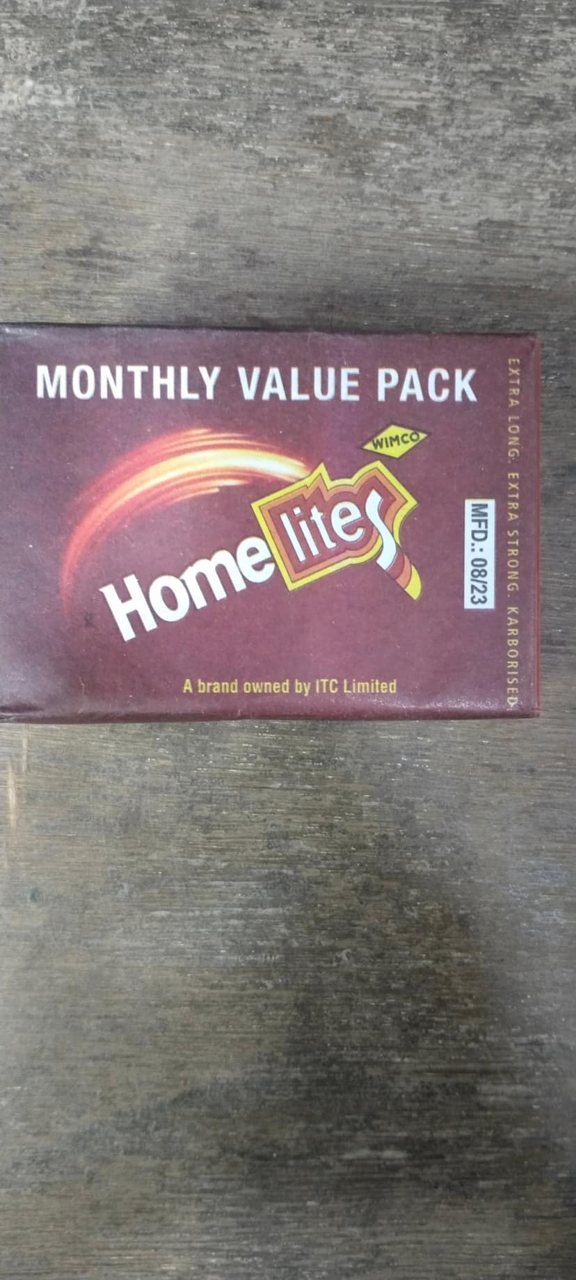 Home lite match box