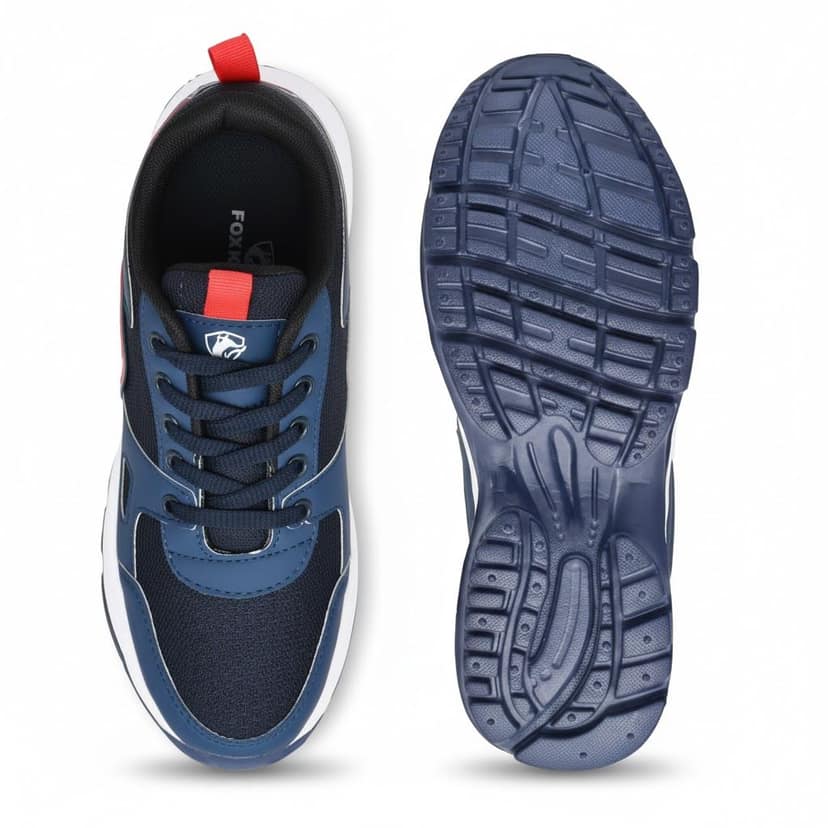 WUGO :: Latest Men's & Boys Sports Shoes | Breathable Mesh | Lightweight & Comfortable | Perfect for Running, Gym & Daily Use (Free Home Delivery) view 3