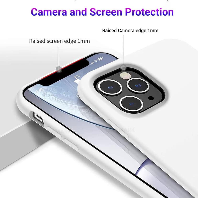 LIRAMARK Liquid Silicone Soft Back Cover Case for Apple iPhone 11 Pro view 6