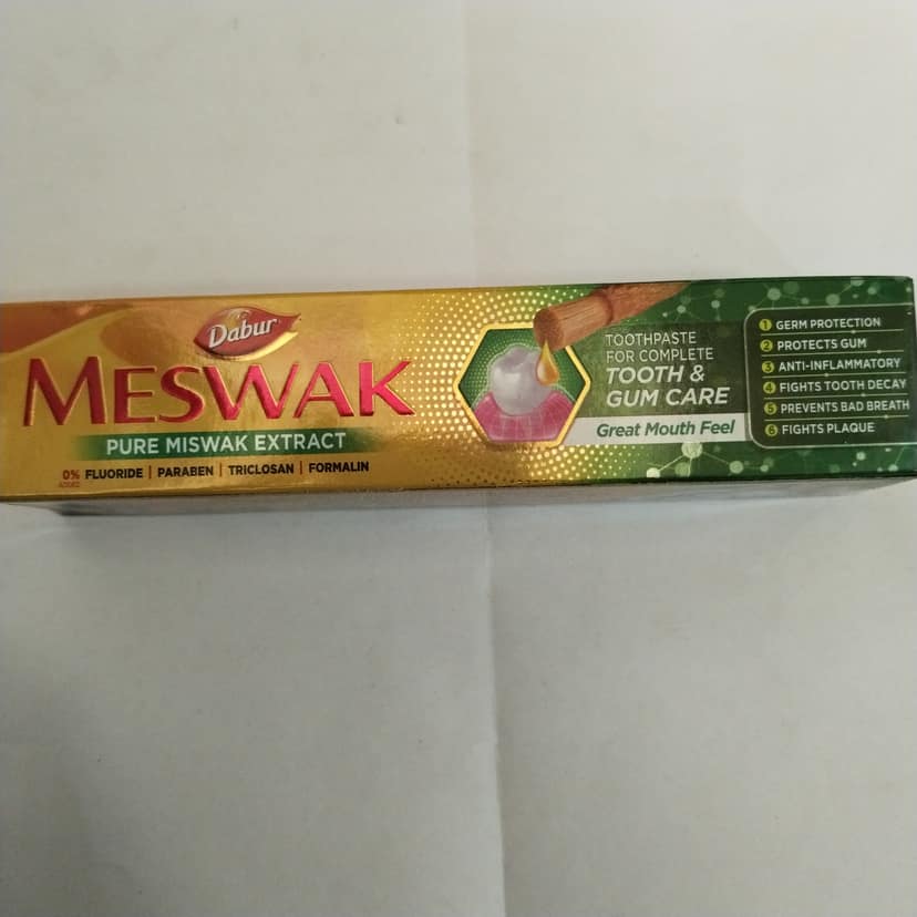 Dabur Meswak Pure miswak extract protects gum toothpaste