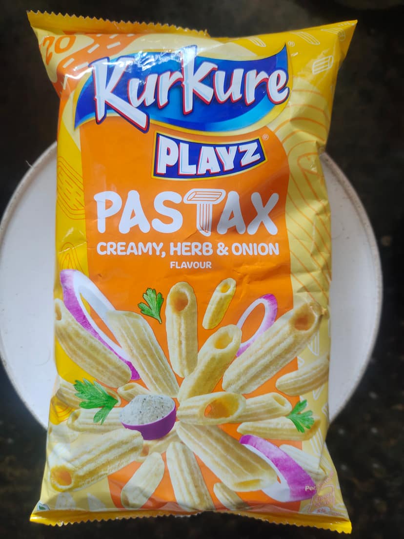 Kurkure Playz Pastax Creamy Herb And Onion Flavour