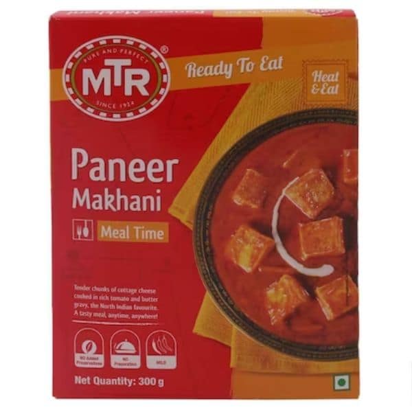 MTR Ready to Eat Paneer Makhani 300 Gms