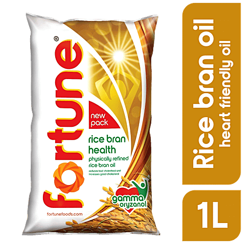 Fortune Oil, 1 L Pouch Rice Bran Health
