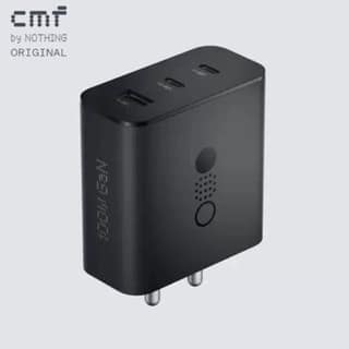 CMF by Nothing 100W Power GaN 5A 3 Port Mobile Charger(black)