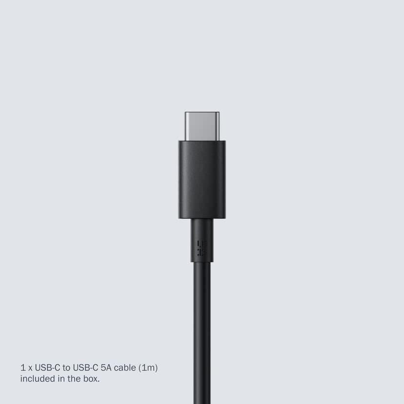 CMF by Nothing 100W Power GaN 5A 3 Port Mobile Charger(black) view 2