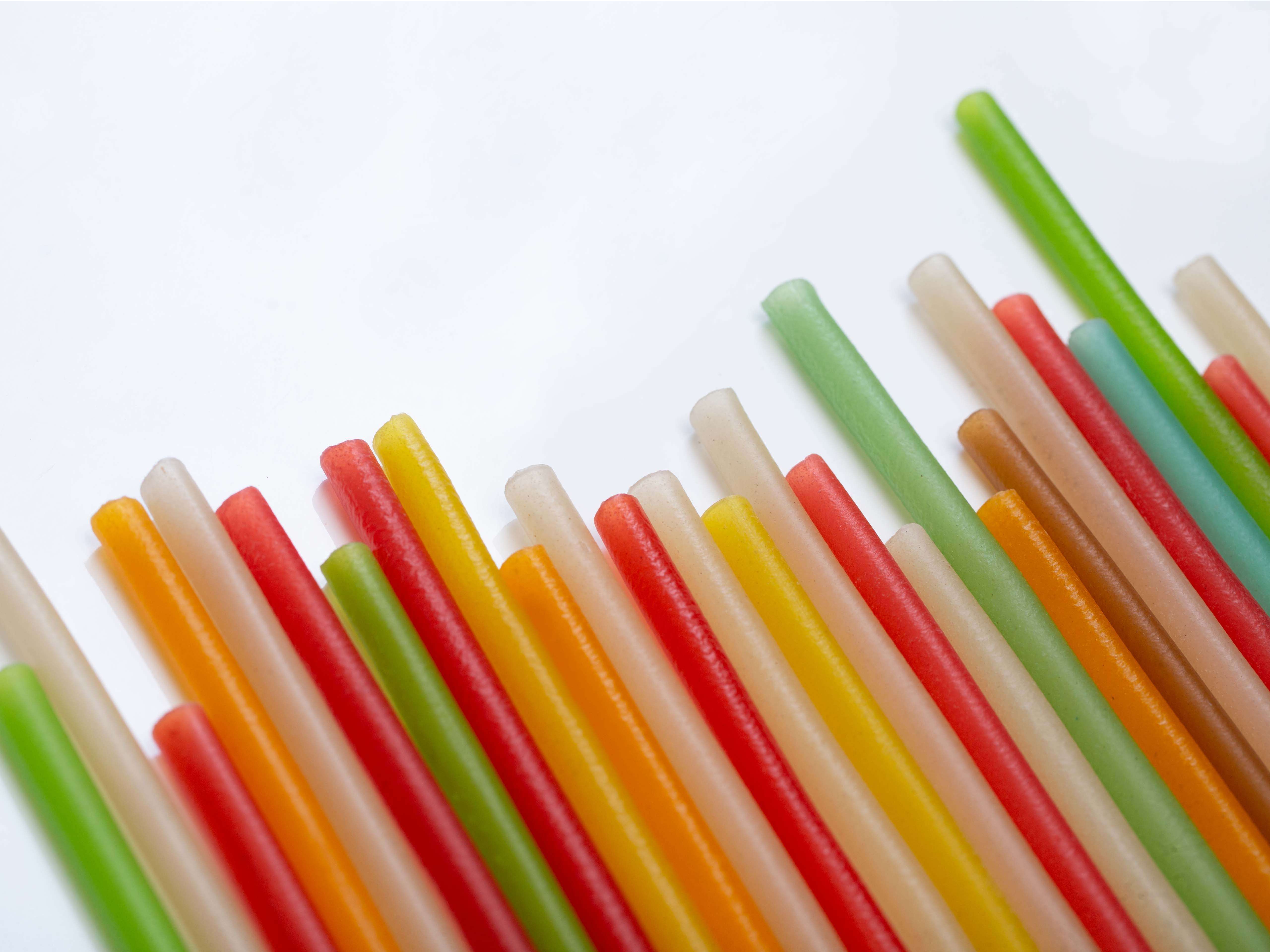 12MM JUMBO RICE EDIBLE DRINKING STRAWS - 50 NOS view 2