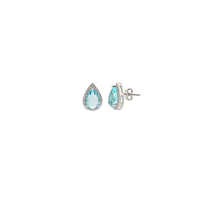 Silver Ocean Bliss Earrings view 5
