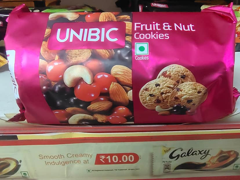 Unibic fruit and nut cookies