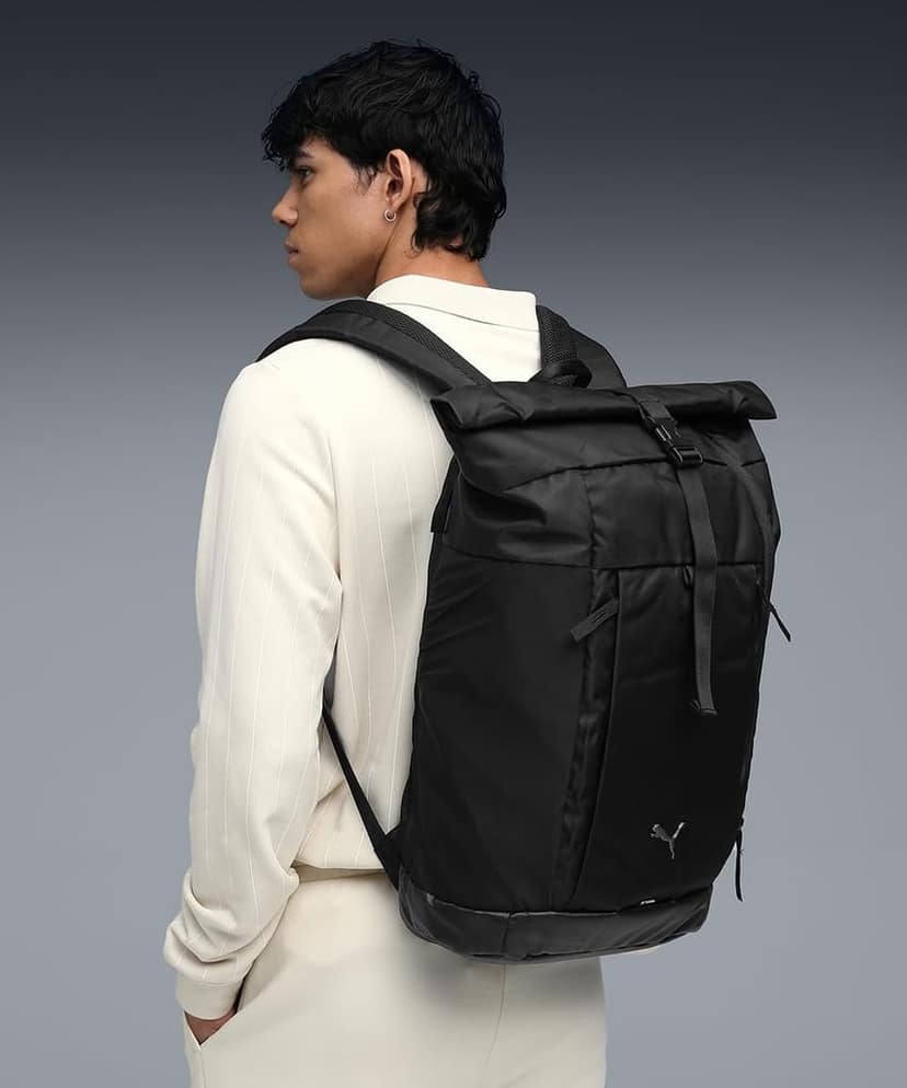 , Unisex-Adult, ROLLTOP Backpack III, Black, (9269901) view 2