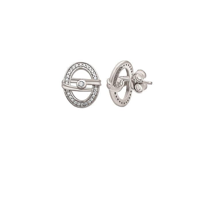 Silver Boho Earrings view 5