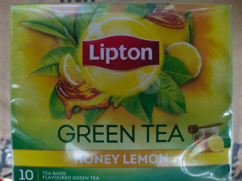 Lipton green tea honey lemon