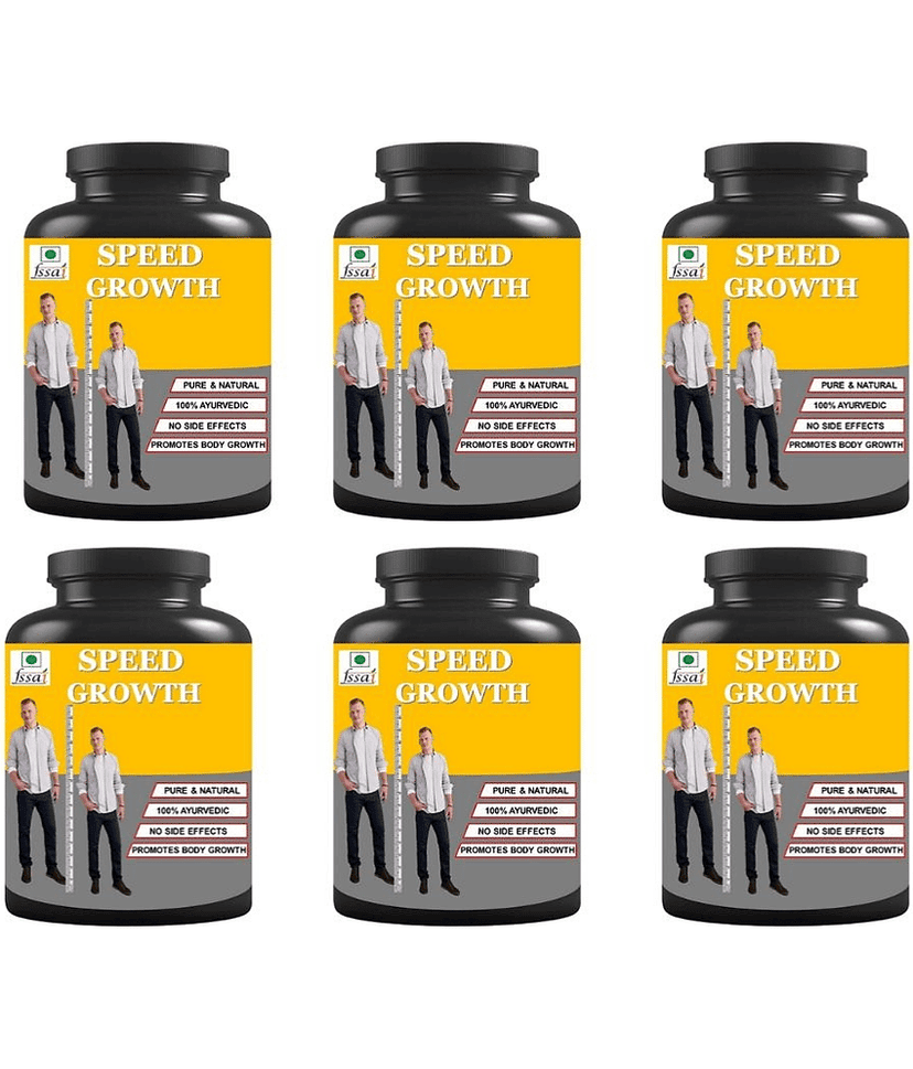Hindustan Herbal SPEED GROWTH 0.6 kg Powder Pack of 6