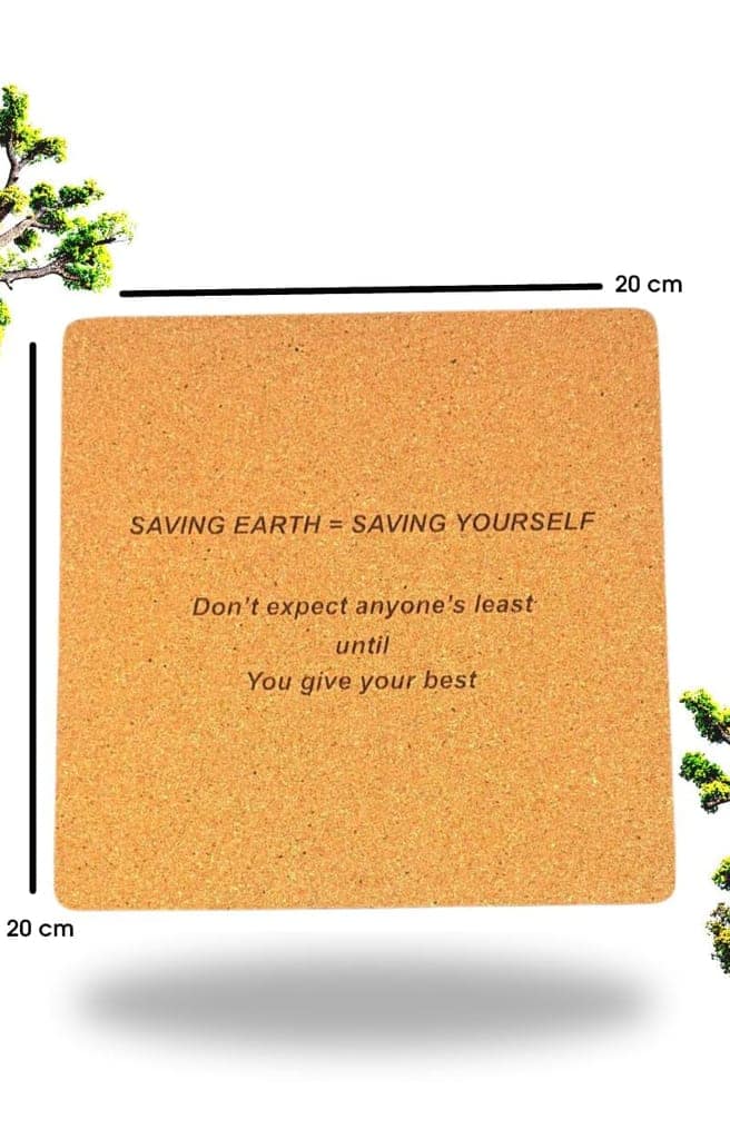 Mouse Pad made of 100% Cork | EQO LOGIQ view 5