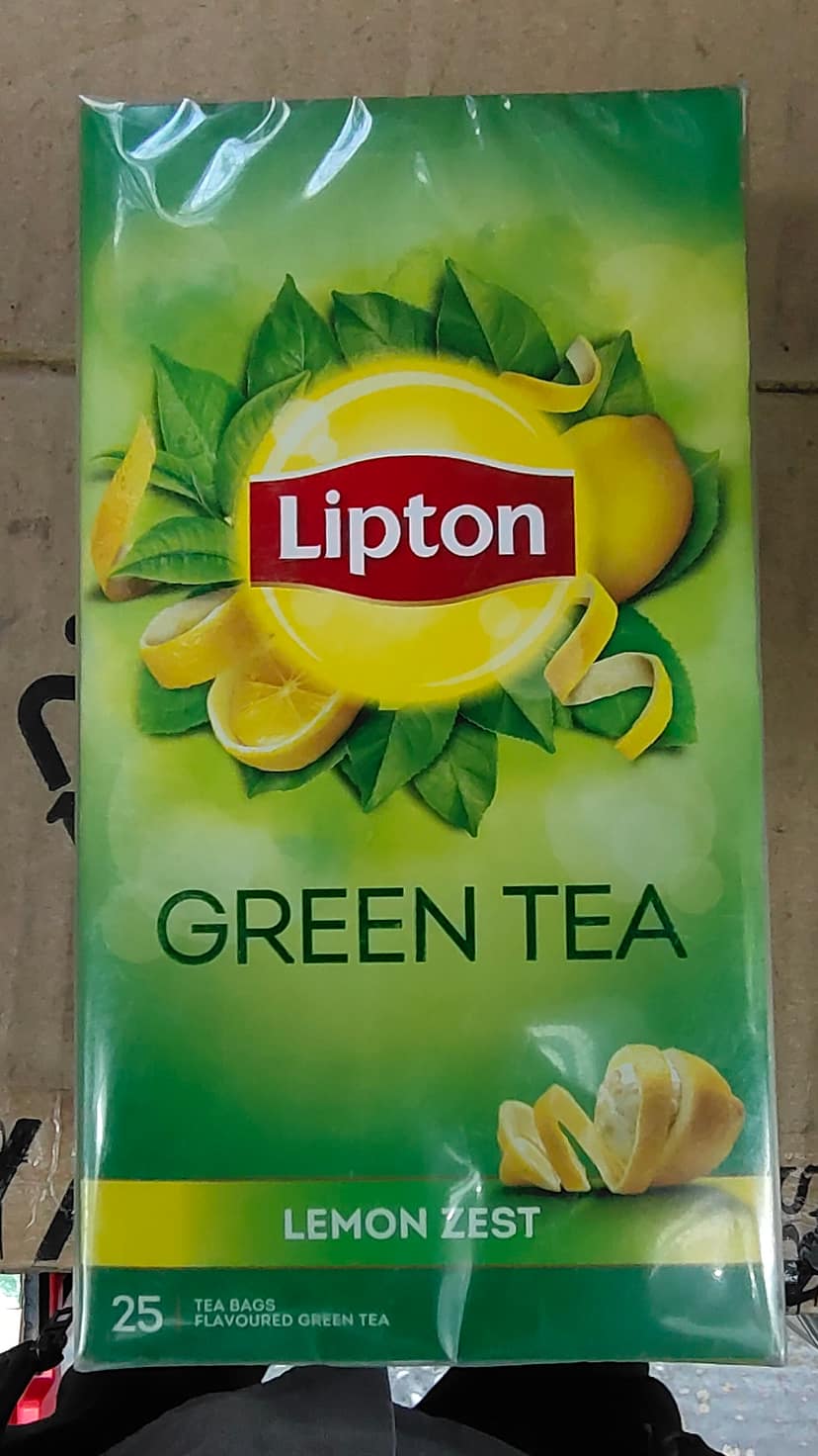 Lipton green tea lemon zest