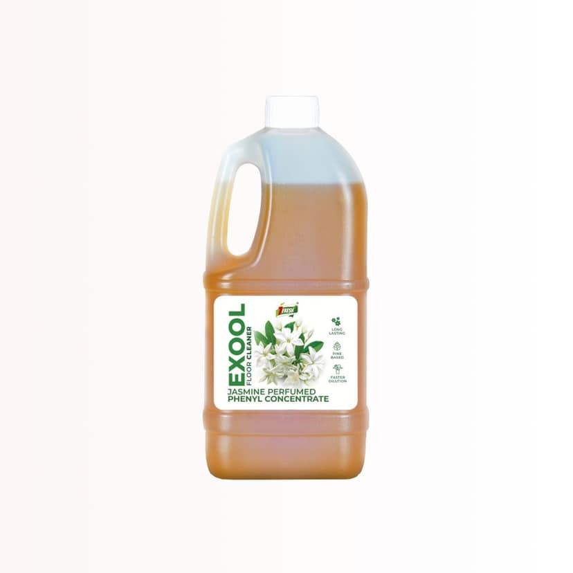 7Fresh Exool Perfumed Phenyl Concentrate Liquid 1 Ltr (MAKES 30 LITTER OF THICK WHITE PHENYL) Floor Cleaner,Pine Based,Long Lasting,Faster Dilution,Phenyl Essence