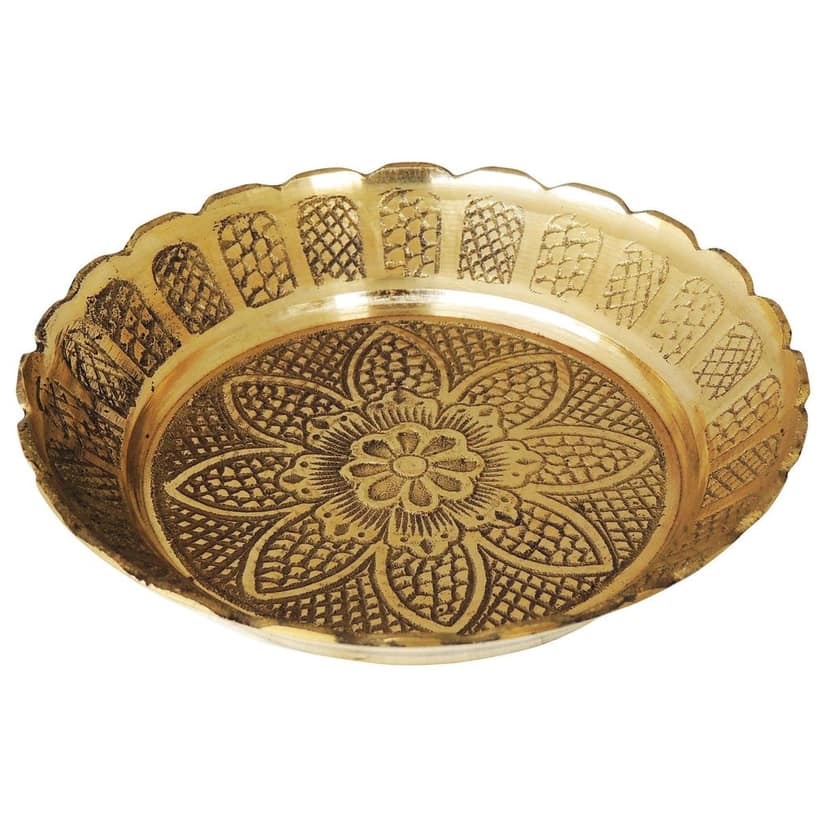 Brass Tortoise Plate No. 4.5 (ZMAS186 H) view 2