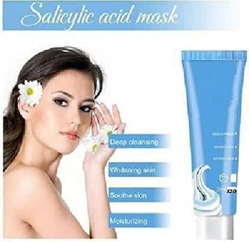 Elecsera Green Tea Cleansing Super Cleansing Mask Ice Cream Mask, Cleansing, Moisturizing And Shrinking Pores, Suitable For Any Skin Combo Kit (160 ml) view 3