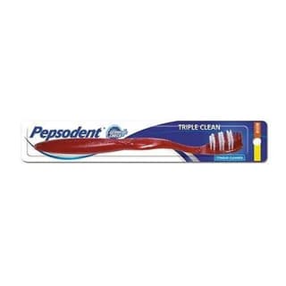 Pepsodent Triple Clean Toothbrush - Medium, 1 Pc