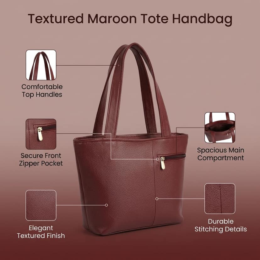 Rexine Shoulder Purse view 4