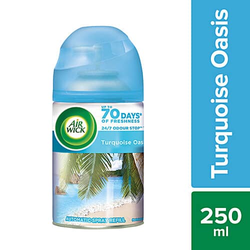 Airwick Freshmatic Automatic Air Freshener Spray Refill, Turquoise Oasis, 250 ml