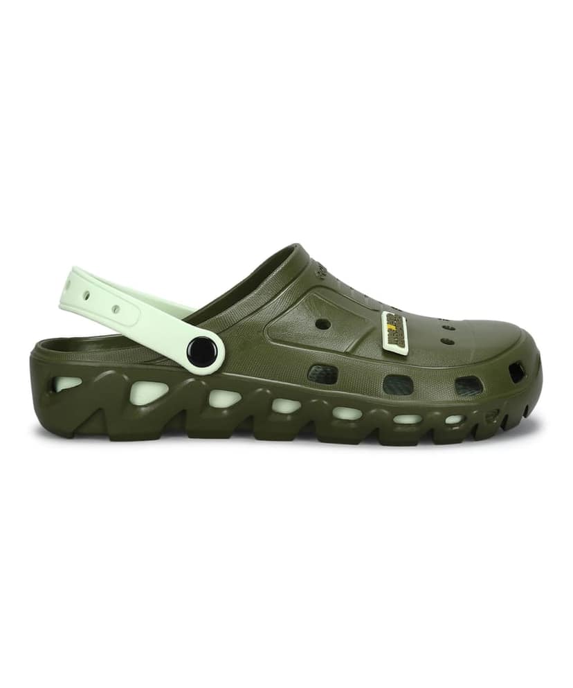 Paragon Men's Slip-on Pastel Green Sandals for Men | Comfortable Sole & Durable view 2