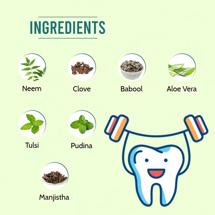 Kudos Teerex Gel Toothpaste | Multi-Benefit Toothpaste | 100 GM view 5