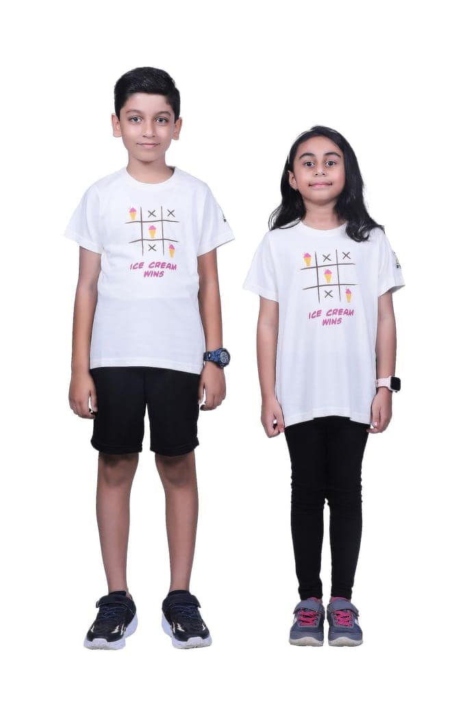 KUCHU Unisex Tshirt (6 Years- 7 Years) | Made of Super Combed Cotton-Modal Natural Fiber Better Than 100% Cotton| Soft & Breathable Fabric| Unique Digitally Printed Design |Vibrant Colour view 3
