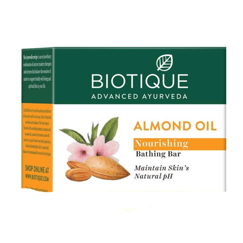 Biotique Almond Oil Bar 225 Gms
