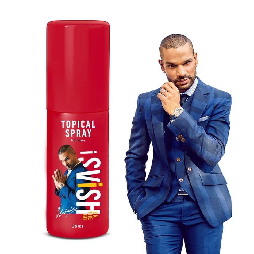 SVISH ON THE GO Topical Non-Transferable Spray For Men 30 Ml (Pack Of 1)