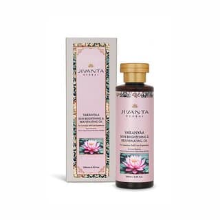 Jivanta Varanyaa Skin Brightening Rejuvenating Oil Body Massage Oil for Skin Nourishment Natural Glow 200ml